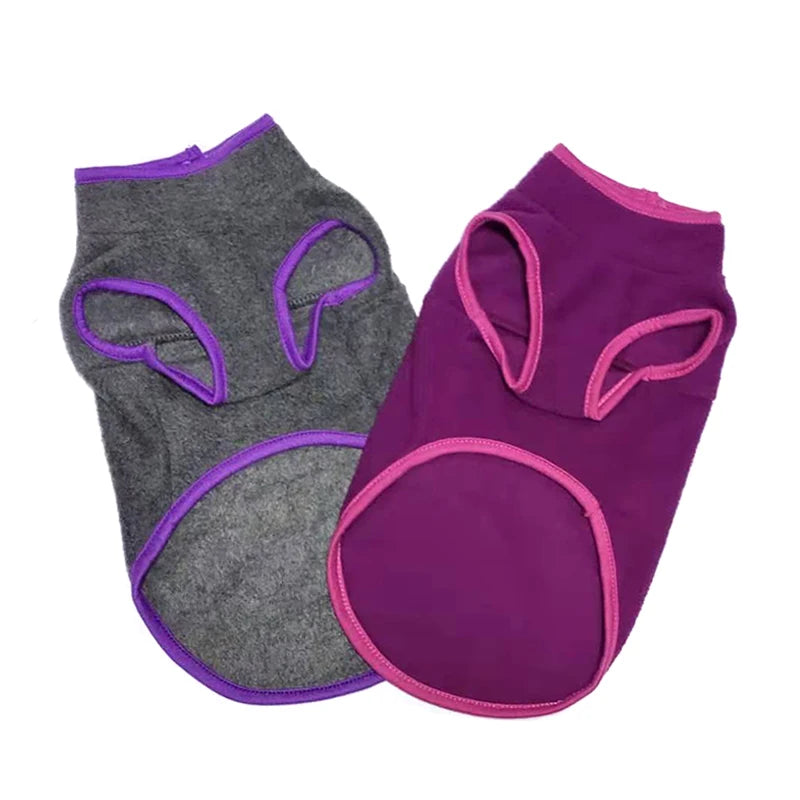 Warm Dog Clothes Fleece Vest for Small Dogs Spring Autumn Winter Puppy Shih Tzu Chihuahua Frenchie Pug Coats