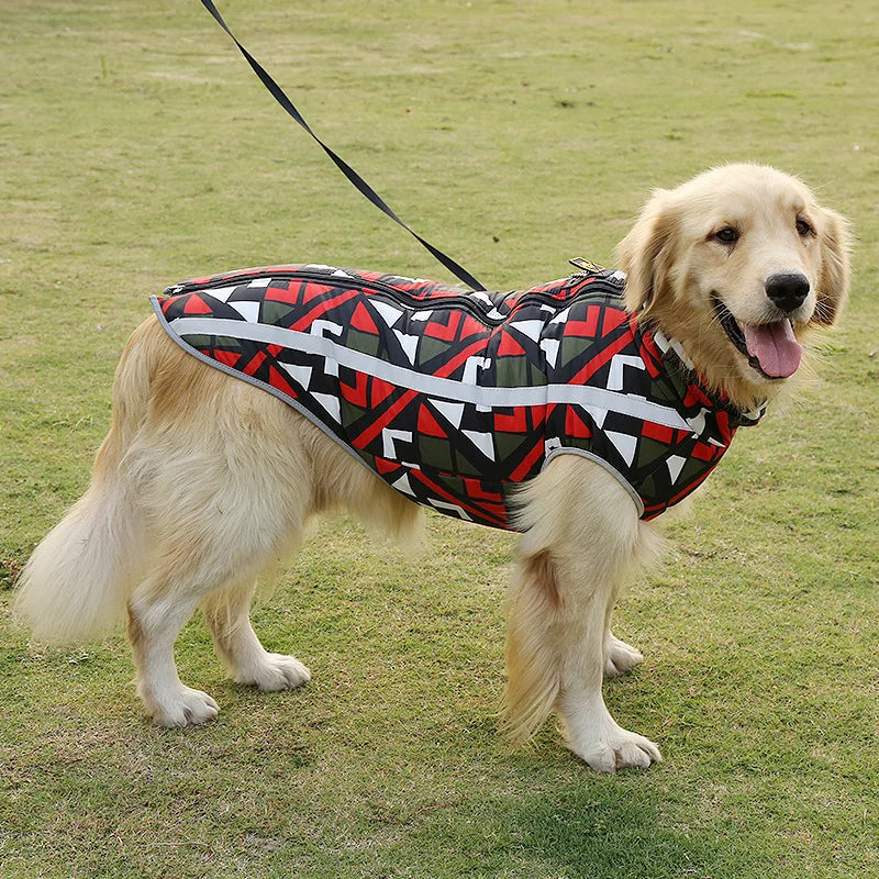 Big Dog Coats: Heavy Duty Waterproof Winter Dog Coat, Reflective - Warm Coat for Big Dogs