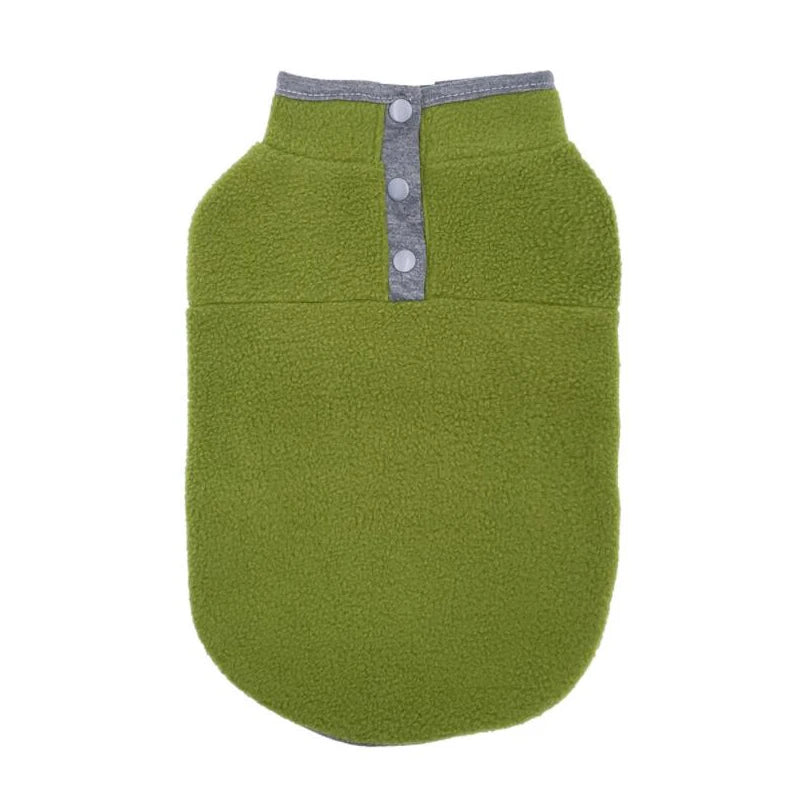 Fleece Dog Vest Warm for Small Dogs, Puppy - Winter, Fall, Spring - Shih Tzu, Chihuahua, Pug, French Bulldog