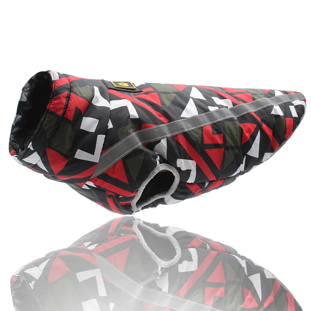 Big Dog Coats: Heavy Duty Waterproof Winter Dog Coat, Reflective - Warm Coat for Big Dogs