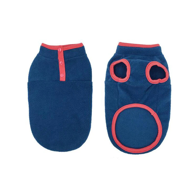 Warm Dog Clothes Fleece Vest for Small Dogs Spring Autumn Winter Puppy Shih Tzu Chihuahua Frenchie Pug Coats