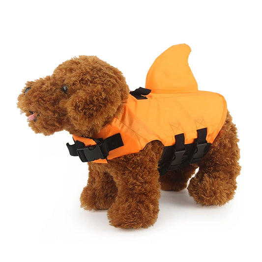 Canine Safety Life Jacket with Head Float for Large Dogs - Boating & Swimming