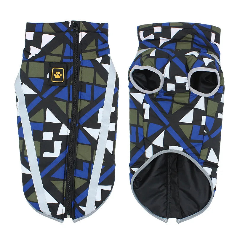 Big Dog Coats: Heavy Duty Waterproof Winter Dog Coat, Reflective - Warm Coat for Big Dogs