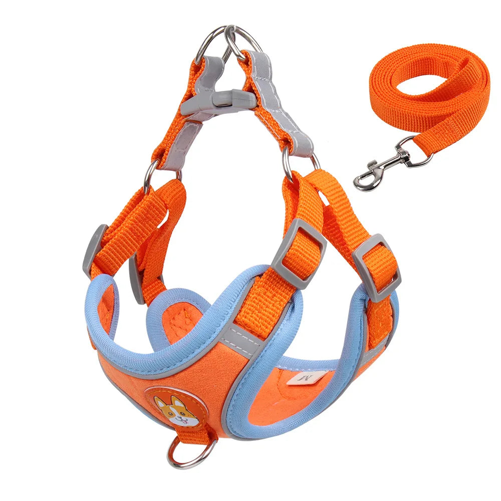 Dog Harness No Pull Reflective Adjustable Vest for Small Dogs Puppy and Chihuahua
