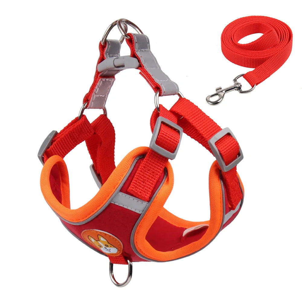 Dog Harness No Pull Reflective Adjustable Vest for Small Dogs Puppy and Chihuahua