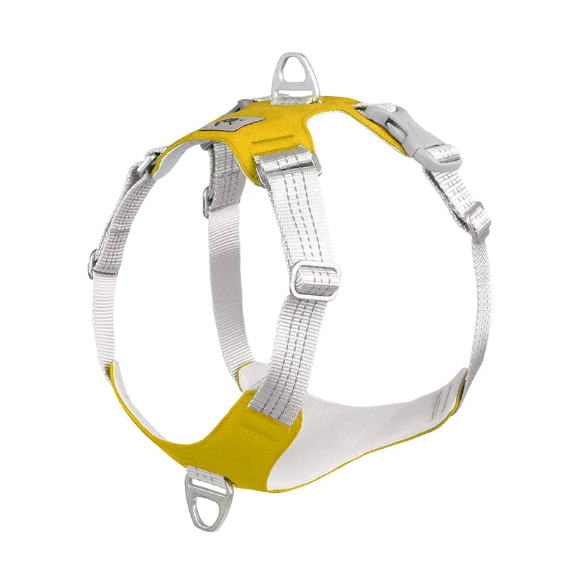 Anti Pull Dog Harness Vest Reflective for Large Dogs - Heavy Duty Oxford, No-Choke, Adjustable for Husky Labrador Training