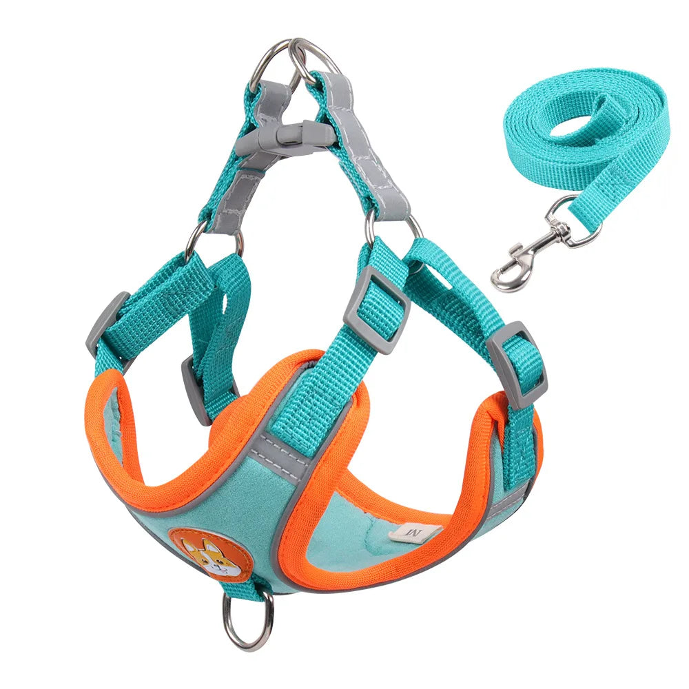 Dog Harness No Pull Reflective Adjustable Vest for Small Dogs Puppy and Chihuahua