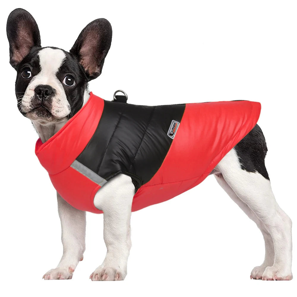 Puppy Winter Coat for Small to Large Dogs - Waterproof Warm Dog Jacket Vest for Cold Weather
