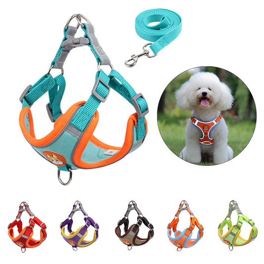 Dog Harness No Pull Reflective Adjustable Vest for Small Dogs Puppy and Chihuahua