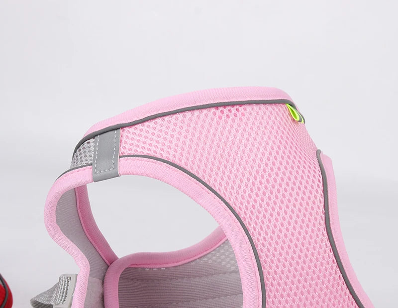 Dog Harness for Small Dogs, Adjustable Reflective Puppy Vest for French Bulldog, Chihuahua & Pug