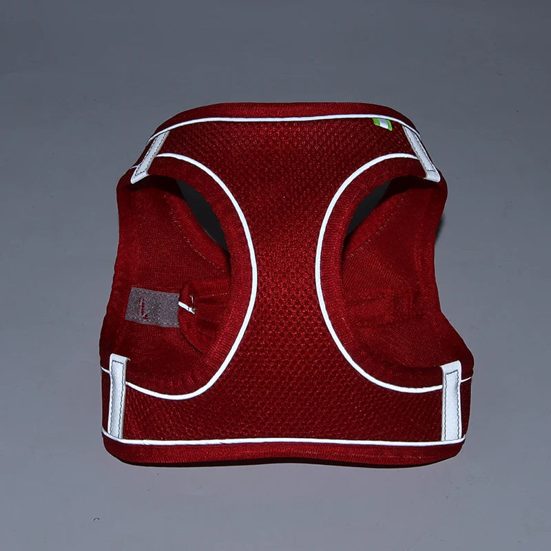 Dog Harness for Small Dogs, Adjustable Reflective Puppy Vest for French Bulldog, Chihuahua & Pug
