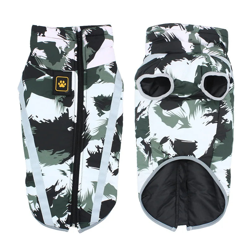 Big Dog Coats: Heavy Duty Waterproof Winter Dog Coat, Reflective - Warm Coat for Big Dogs