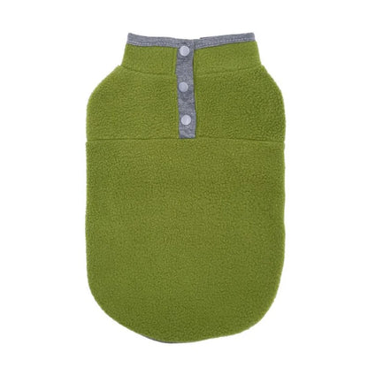 Warm Dog Clothes Fleece Vest for Small Dogs Spring Autumn Winter Puppy Shih Tzu Chihuahua Frenchie Pug Coats