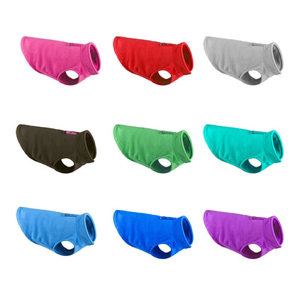 Fleece Dog Shirt for Small Dogs & Puppies - Warm Winter Vests for Chihuahua, Yorkie, French Bulldog, Poodle