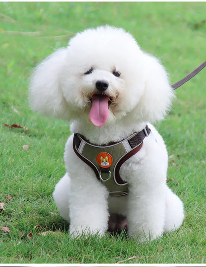Dog Harness No Pull Reflective Adjustable Vest for Small Dogs Puppy and Chihuahua