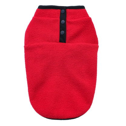 Warm Dog Clothes Fleece Vest for Small Dogs Spring Autumn Winter Puppy Shih Tzu Chihuahua Frenchie Pug Coats