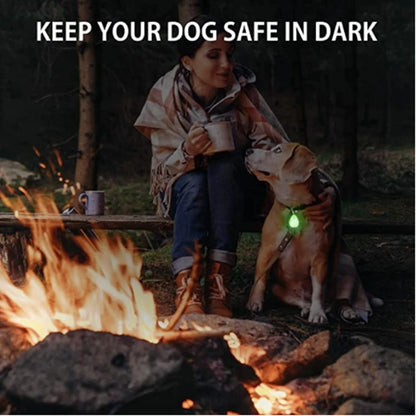 LED Dog Collar Light: Night Safety Glow Pendant Accessory