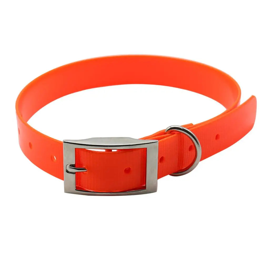 Waterproof Dog Collar: Odor Proof & Easy Clean TPU Design