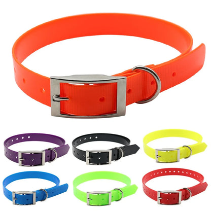Waterproof Dog Collar: Odor Proof & Easy Clean TPU Design