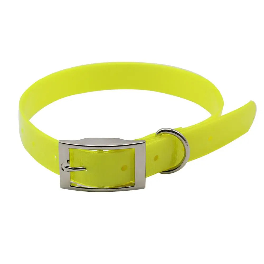 Waterproof Dog Collar: Odor Proof & Easy Clean TPU Design