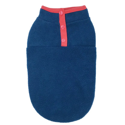 Warm Dog Clothes Fleece Vest for Small Dogs Spring Autumn Winter Puppy Shih Tzu Chihuahua Frenchie Pug Coats