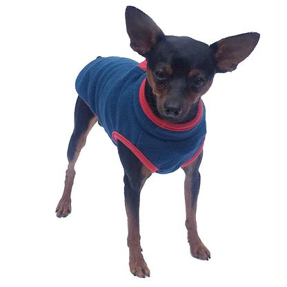 Warm Dog Clothes Fleece Vest for Small Dogs Spring Autumn Winter Puppy Shih Tzu Chihuahua Frenchie Pug Coats