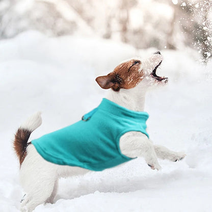 Fleece Dog Shirt for Small Dogs & Puppies - Warm Winter Vests for Chihuahua, Yorkie, French Bulldog, Poodle