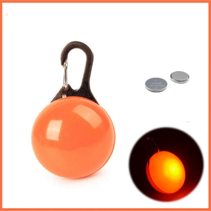 LED Dog Collar Light: Night Safety Glow Pendant Accessory