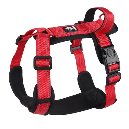 French Bulldog Harness with Handle, Anti-Escape Reflective Vest, Adjustable for Small Medium Dogs Walking