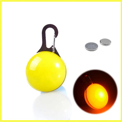 LED Dog Collar Light: Night Safety Glow Pendant Accessory