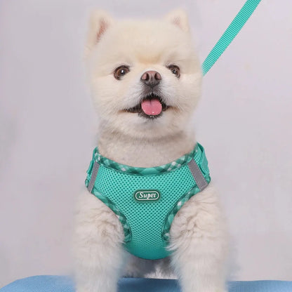 Supet Anti Pull Dog Harness - Adjustable & Easy to Control for Small to Medium Dogs, Heavy Duty Stitching