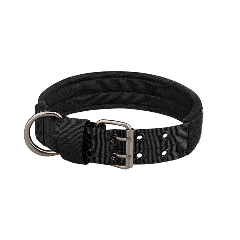 Heavy Duty Dog Collar: Tactical Nylon with Quick Release