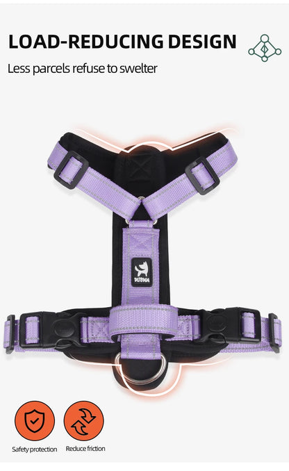 French Bulldog Harness with Handle, Anti-Escape Reflective Vest, Adjustable for Small Medium Dogs Walking