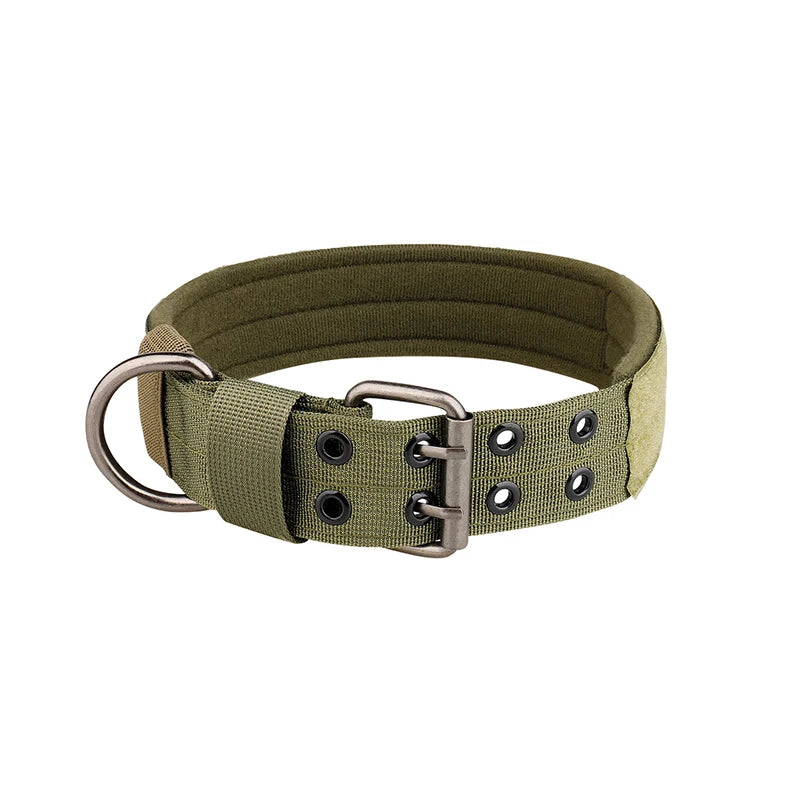 Heavy Duty Dog Collar: Tactical Nylon with Quick Release