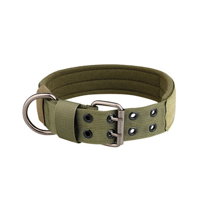 Heavy Duty Dog Collar: Tactical Nylon with Quick Release