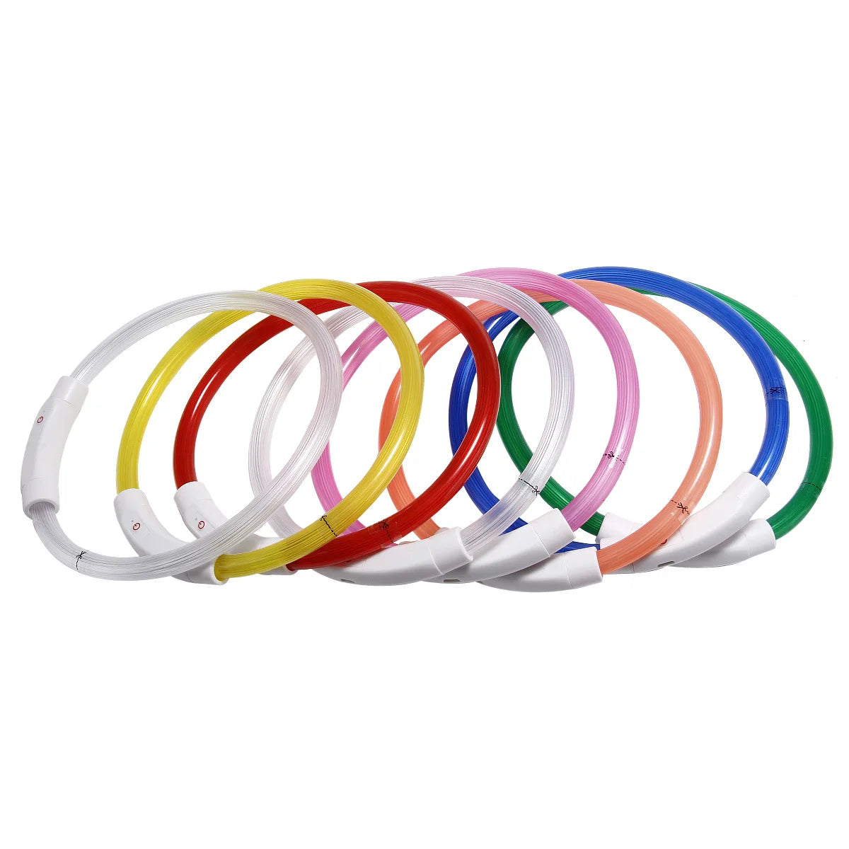 Light Up Dog Collar: USB Rechargeable, Glowing Night Safety