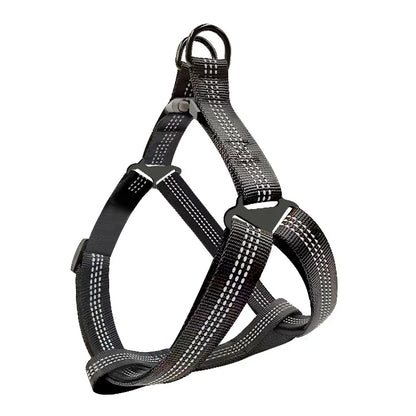 Y Harness for Dogs, Reflective No-Pull Adjustable Dog Harness for Medium & Large Dogs