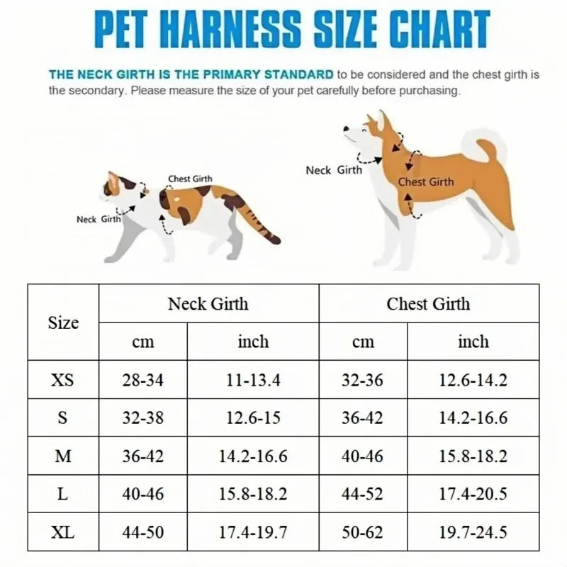 Dog Harness and Leash Set for Small Dogs - Breathable Escape Proof Vest for French Bulldog, Chihuahua and Puppy
