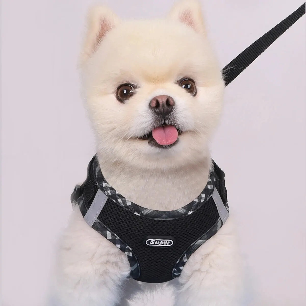 Supet Anti Pull Dog Harness - Adjustable & Easy to Control for Small to Medium Dogs, Heavy Duty Stitching