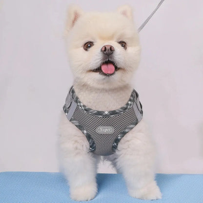 Supet Anti Pull Dog Harness - Adjustable & Easy to Control for Small to Medium Dogs, Heavy Duty Stitching