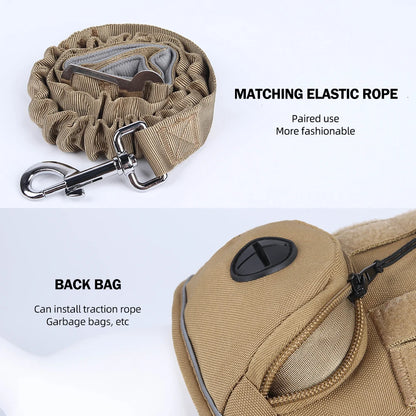 Dog Harness with Handle and Poop Bag Holder, Comfortable Vest Design for Small Medium Dogs, Ideal for French Bulldogs