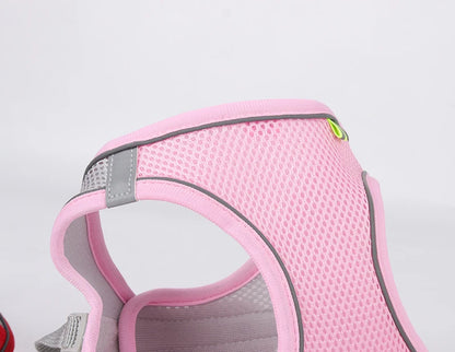 Dog Harness for Small Dogs, Adjustable Reflective Puppy Vest for French Bulldog, Chihuahua & Pug