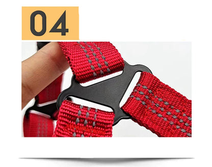 Y Harness for Dogs, Reflective No-Pull Adjustable Dog Harness for Medium & Large Dogs