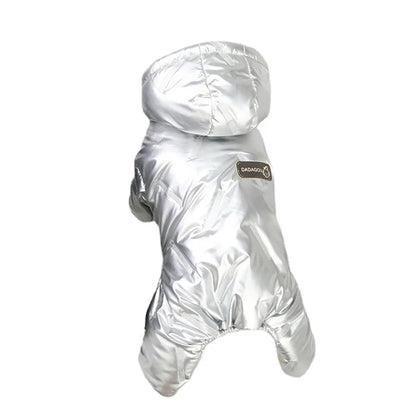 Yorkie Dog Clothes Warm Fleece Winter Jumpsuit, Waterproof Coat for Small Dogs, Poodle, Shih Tzu & Chihuahua Apparel