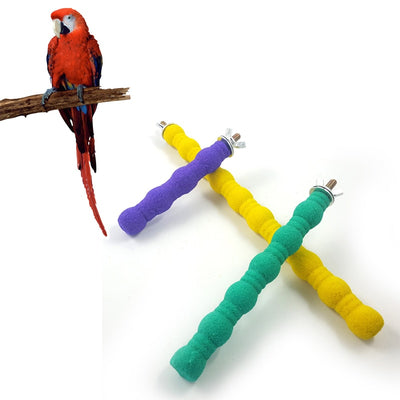 Pet Bird Toys Parrot Chew Grinding Claw Stand Perches Cage Cockatiel Parakeet Hanging Toy