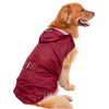 Dog Raincoat Poncho Puppy Reflective Waterproof Breathable Pet Large Small Mesh Outdoor