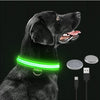 Flashing Dog Collar LED Glowing Dog Collar Adjustable Flashing Luminous Collar Night Anti-Lost