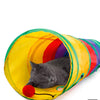 Play-Toy Puzzle Cat-Tunnel Exercising Kitty Practical Training Outdoor Collapsible