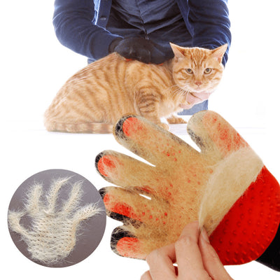 Grooming-Glove Dog-Massage Comb Bath-Brush Cat Animals for HOOPET Hair-Remover Pet-Cleaning-Supplies
