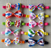 Pet-Dog-Accessories Bowties-Collar Puppy-Cat-Ties Stripes Petgrooming-Supplies 100pcs